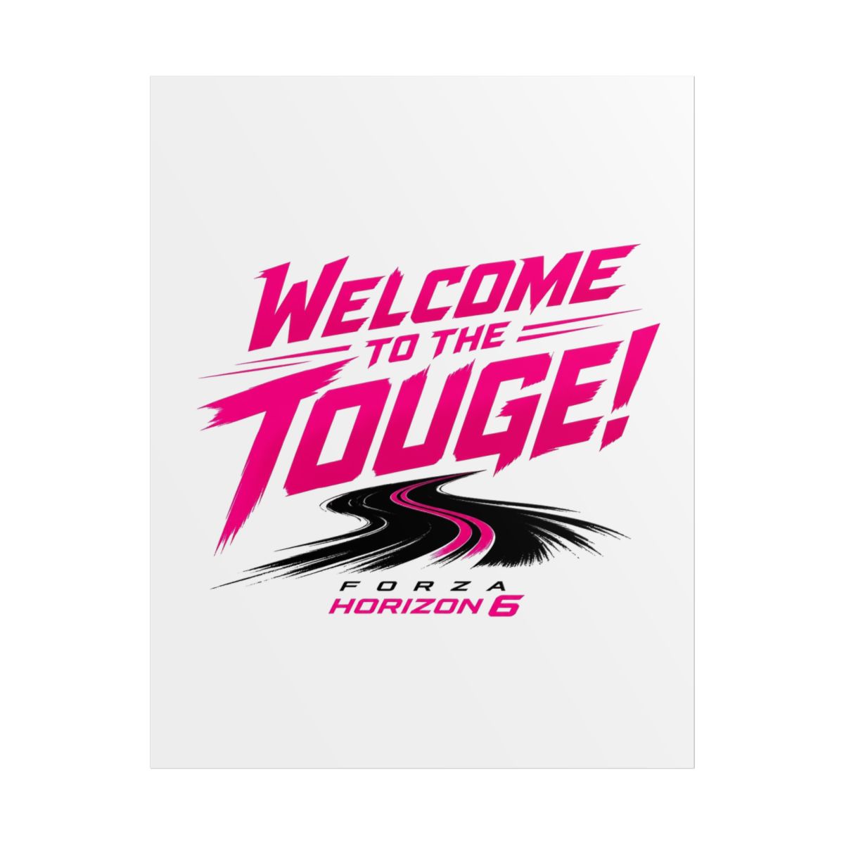 Forza Horizon 6 "Welcome to the Touge!" Poster - alternate angle 1, merchandise