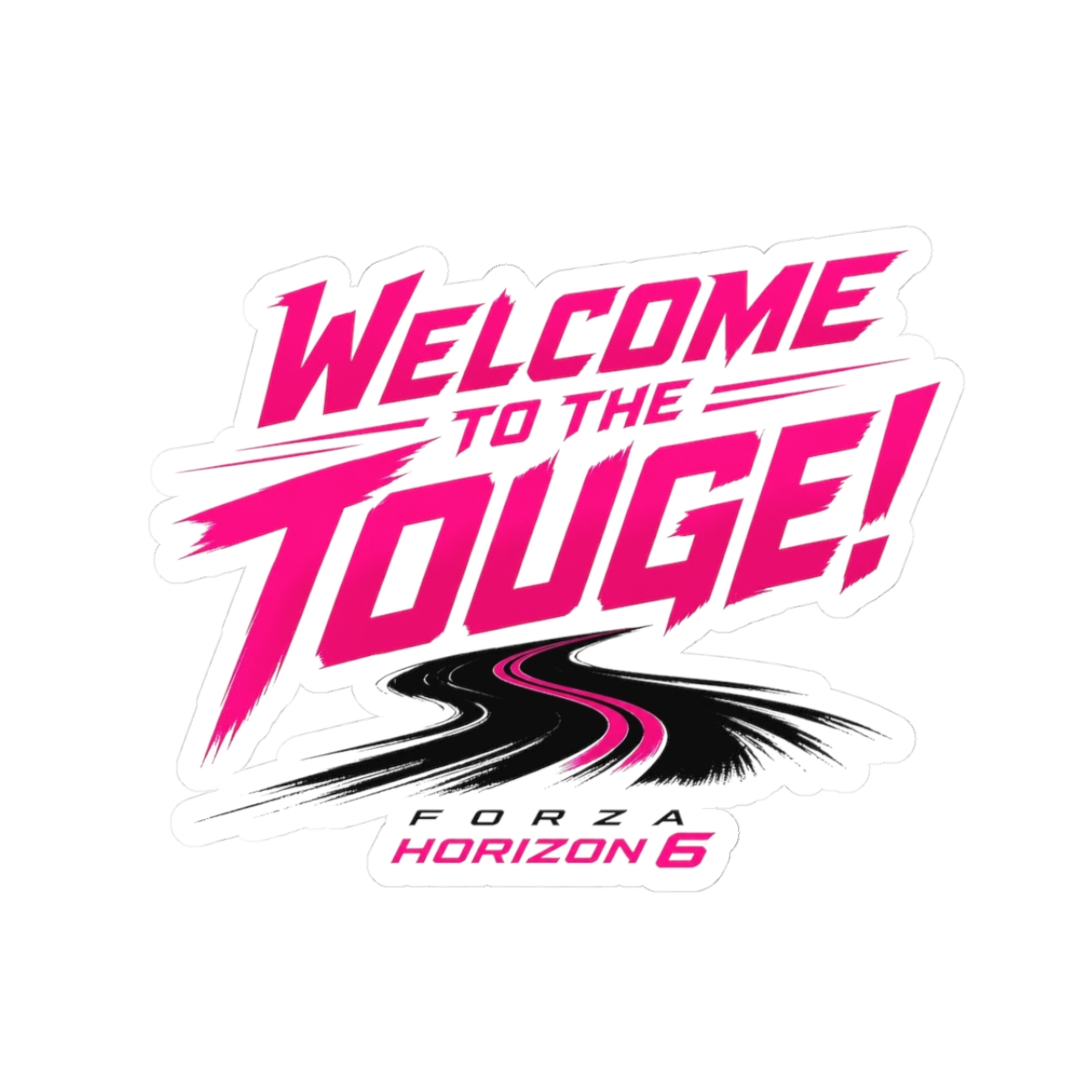 Forza Horizon 6 "Welcome to the Touge!" Sticker - alternate angle 1, merchandise