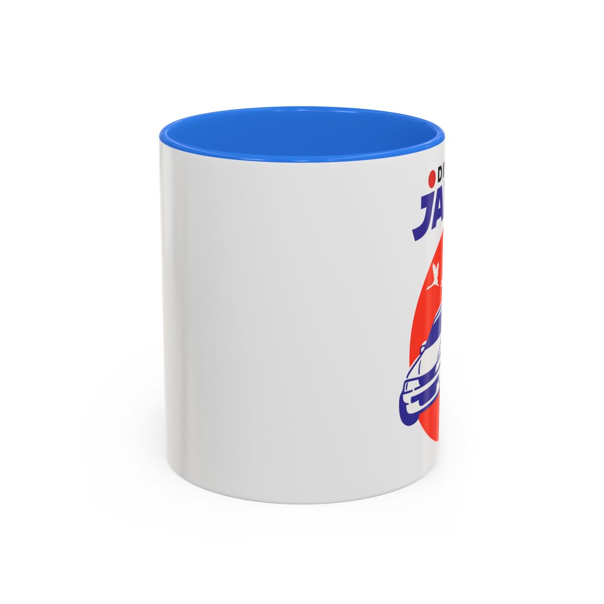 Discover Japan Drift Car Mug | Retro Mount Fuji Travel Graphic | Forza Horizon - alternate angle 3, merchandise